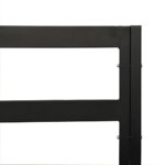 Chaises de jardin avec coussins gris lot de 2 62x75x79 cm acier – Image 6