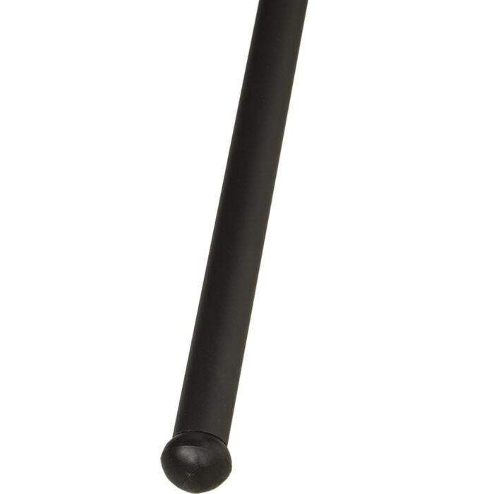 Chaise balançoire de jardin et coussin crème tissu Oxford/acier – Image 8