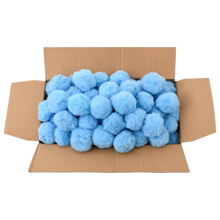 Boules anti-bactériennes filtrantes de piscine bleu 1400 g PE – Image 2