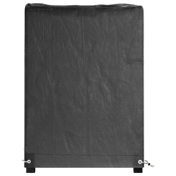 Housses salon de jardin2pcs 8œillets 160x120x75cm rectangulaire – Image 3