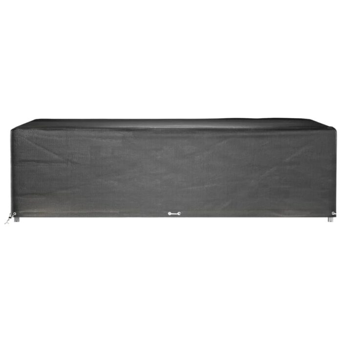 Housses de salon de jardin 2 pcs 16 œillets rectangulaire – Image 2