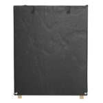 Housses de balancelle 2 pcs 8 œillets 125x90x135/165 cm PE – Image 3