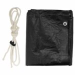 Housses de balancelle 2 pcs 8 œillets 125x90x135/165 cm PE – Image 8