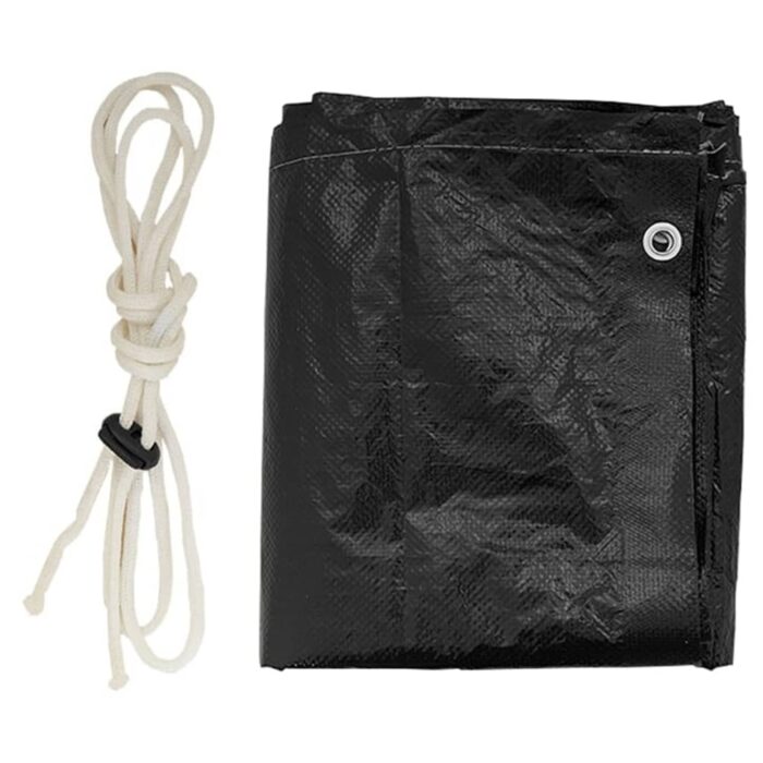 Housses de balancelle 2 pcs 12 œillets 215x150x130/150 cm PE – Image 8