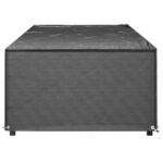 Housses pour chaise longue 2 pcs 12 œillets 205x75x40 cm PE – Image 2