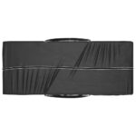 Sacs de rangement pour coussins de jardin 2 pcs noir – Image 4