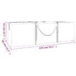 Sacs de rangement pour coussins de jardin 2 pcs noir – Image 7