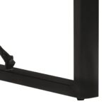 Table à manger 120x55x76 cm bois massif de récupération – Image 4