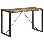 Table à manger 120x55x76 cm bois massif de récupération – Image 8