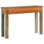 Table console 110x30x75 cm bois massif de récupération – Image 3
