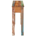 Table console 110x30x75 cm bois massif de récupération – Image 4
