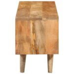 Meuble TV 110x30x41 cm bois massif de manguier – Image 4