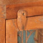 Ensemble de meubles de salle de bain 4 pcs bois massif récupéré – Image 10