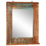 Ensemble de meubles de salle de bain 4 pcs bois massif récupéré – Image 4