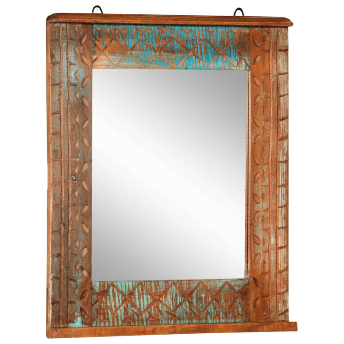 Ensemble de meubles de salle de bain 4 pcs bois massif récupéré – Image 4