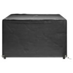 Housse de salon de jardin 8 œillets 180x122x75 cm rectangulaire – Image 3