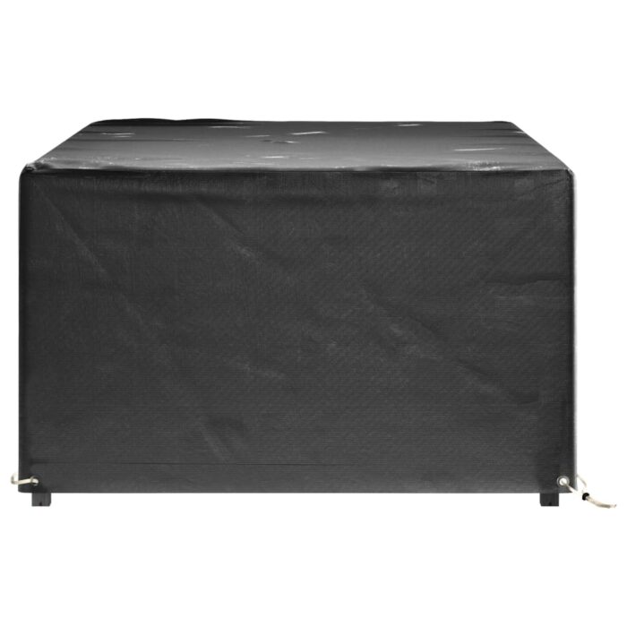 Housse de salon de jardin 8 œillets 180x122x75 cm rectangulaire – Image 3