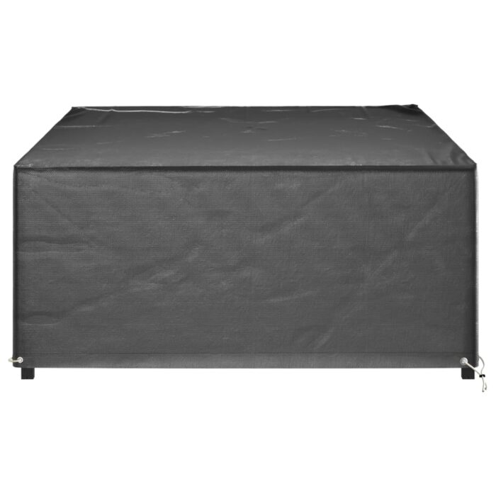 Housse de salon de jardin 12 œillets 227x152x65cm rectangulaire – Image 3