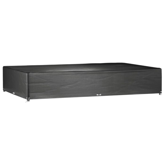 Housse de salon de jardin 16 œillets 325x205x60cm rectangulaire – Image 1