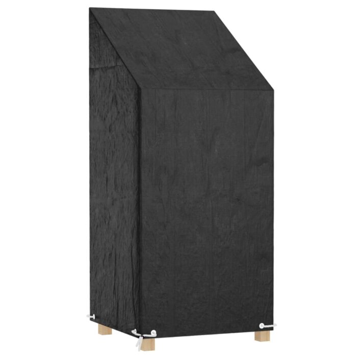 Housse de chaise de jardin 8 œillets 65x65x110/150 cm PE – Image 1