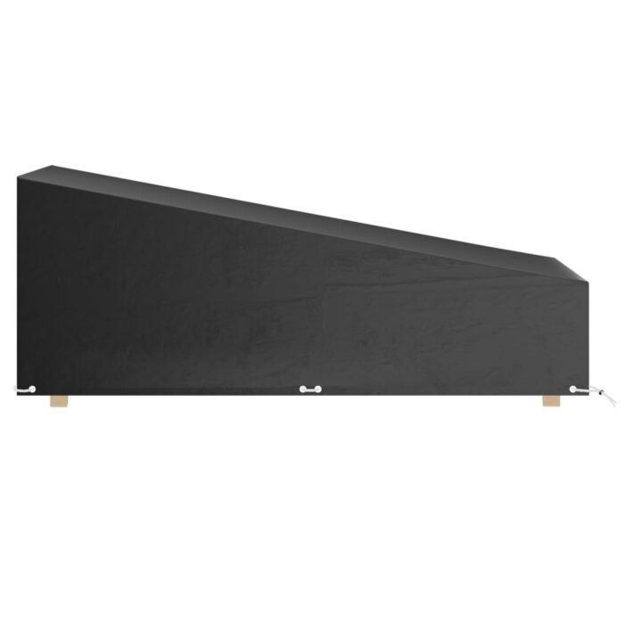 Housse de chaise longue 12 œillets 205x75x40/70 cm polyéthylène – Image 2