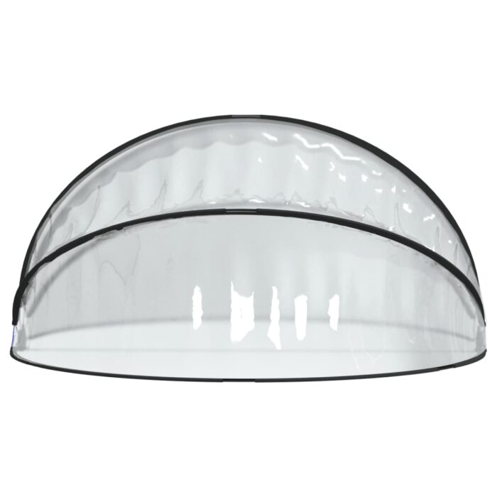 Dôme de piscine rond 315x158 cm PVC – Image 3