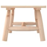 Table basse 90x50x41 cm bois massif d'épicéa – Image 2