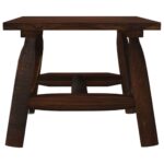 Table basse 90x50x41 cm bois massif d'épicéa – Image 2