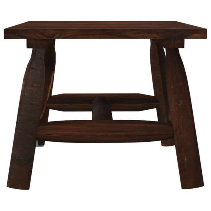 Table basse 90x50x41 cm bois massif d'épicéa – Image 2