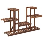Support à fleurs 110x25x73 cm bois massif de sapin – Image 2