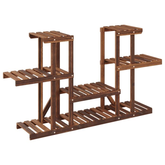 Support à fleurs 110x25x73 cm bois massif de sapin – Image 2
