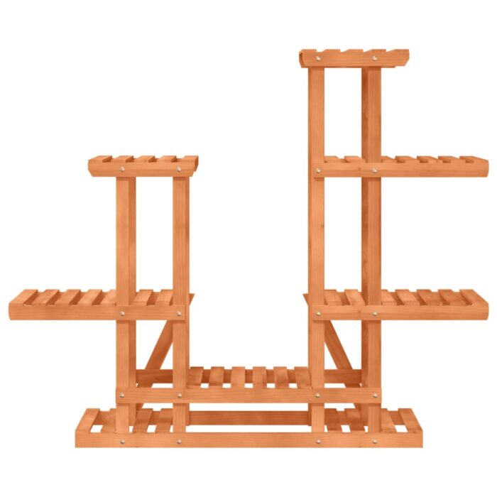 Support à fleurs 95x25x96 cm bois massif de sapin – Image 2