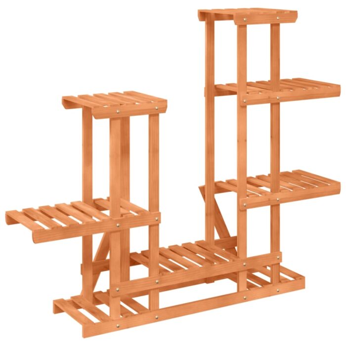 Support à fleurs 95x25x96 cm bois massif de sapin – Image 4