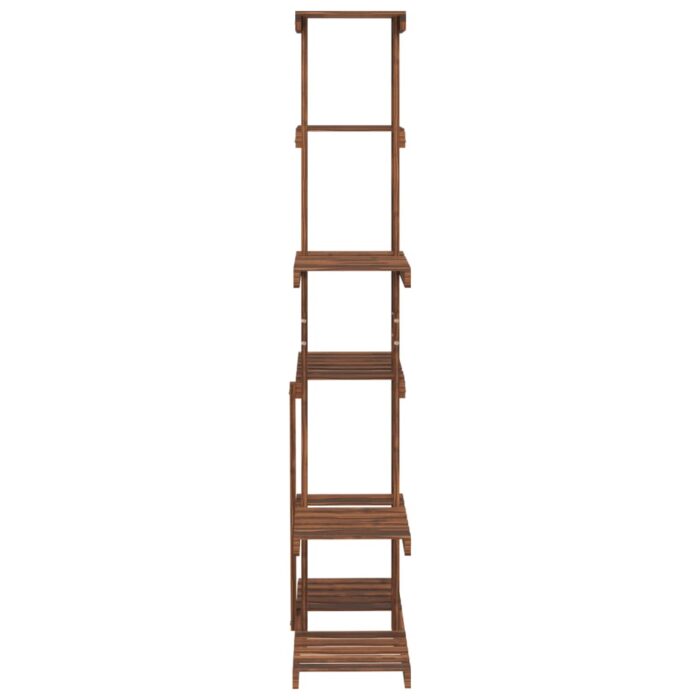 Support à fleurs 75x25x140,5 cm bois massif de sapin – Image 3