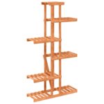 Support à fleurs 75x25x140,5 cm bois massif de sapin – Image 4