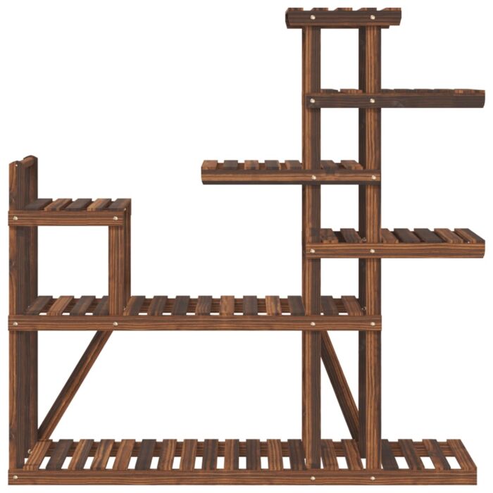 Support à fleurs 110x25x111 cm bois massif de sapin – Image 2