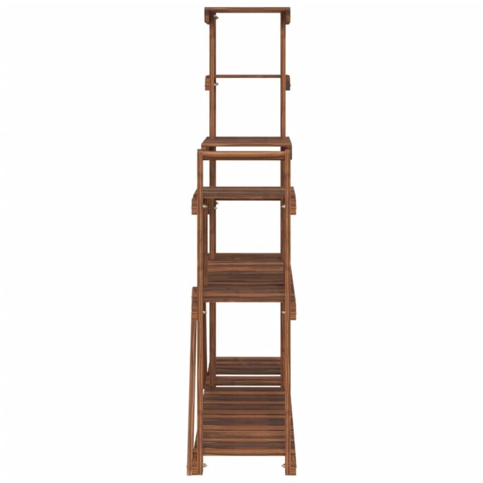 Support à fleurs 110x25x111 cm bois massif de sapin – Image 3