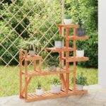 Support à fleurs 110x25x111 cm bois massif de sapin