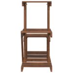 Support à fleurs 58x25x51 cm bois massif de sapin – Image 3