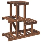 Support à fleurs 58x25x51 cm bois massif de sapin – Image 4