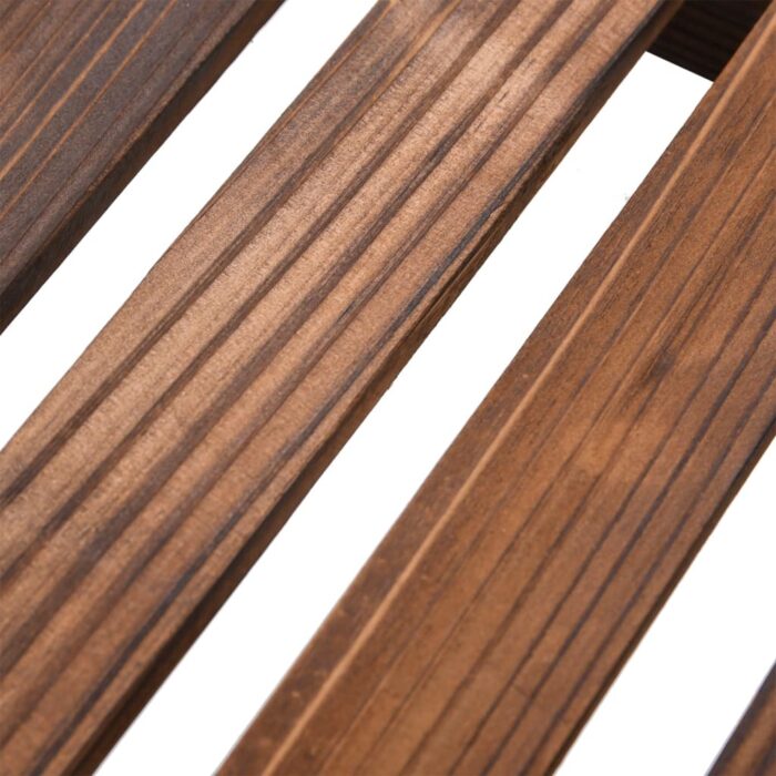 Support à fleurs 58x25x51 cm bois massif de sapin – Image 5