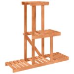 Support à fleurs 81x25x75,5 cm bois massif de sapin – Image 4