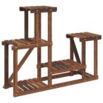 Support à fleurs 90x25x73,5 cm bois massif de sapin – Image 4