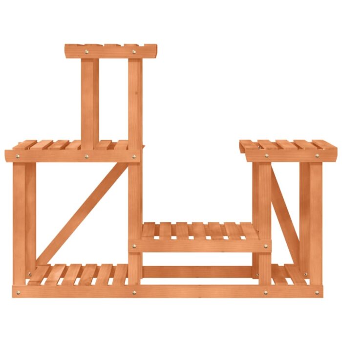 Support à fleurs 90x25x73,5 cm bois massif de sapin – Image 2