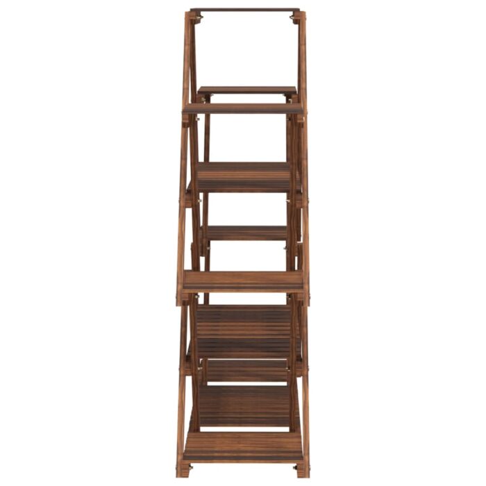 Support à fleurs 110x25x105 cm bois massif de sapin – Image 3
