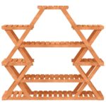 Support à fleurs 110x25x105 cm bois massif de sapin – Image 2