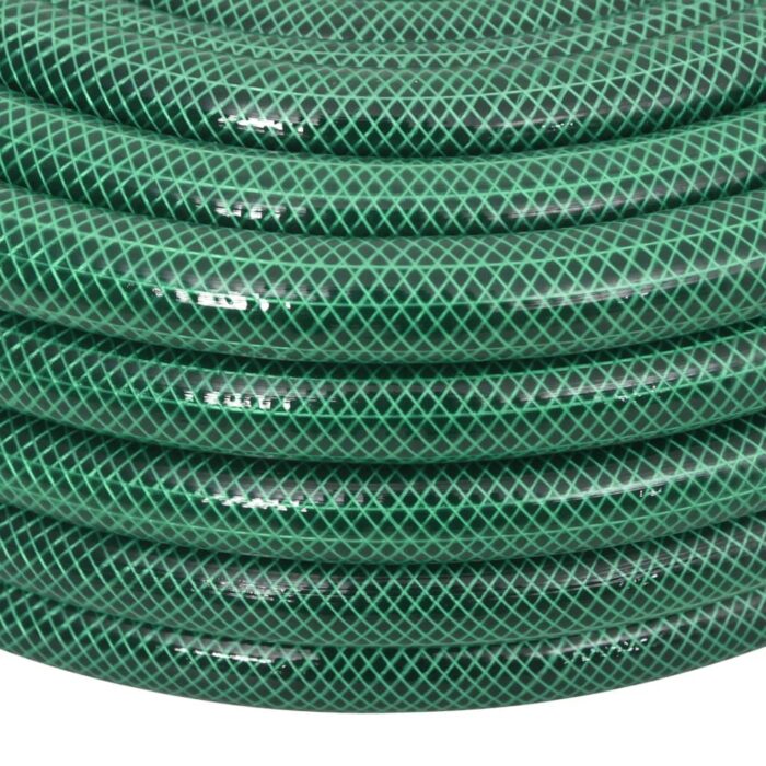 Tuyau d'arrosage avec jeu de raccords vert 0,9" 30 m PVC – Image 3