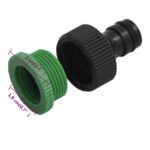 Tuyau d'arrosage avec jeu de raccords vert 0,9" 50 m PVC – Image 12