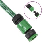 Tuyau d'arrosage avec jeu de raccords vert 0,9" 50 m PVC – Image 5