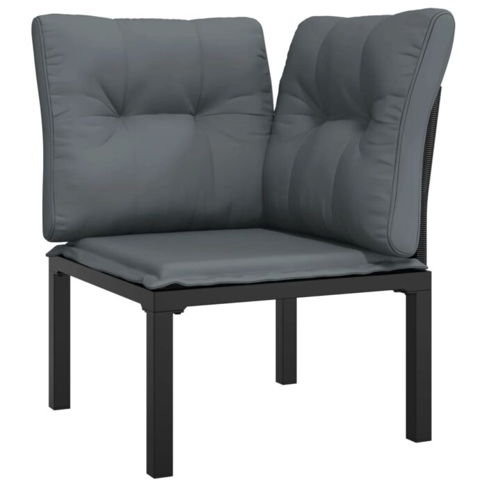VXL8720845760892_g_en_hd_2.jpg Salon de jardin 4 pcs noir et gris résine tressée – Image 2